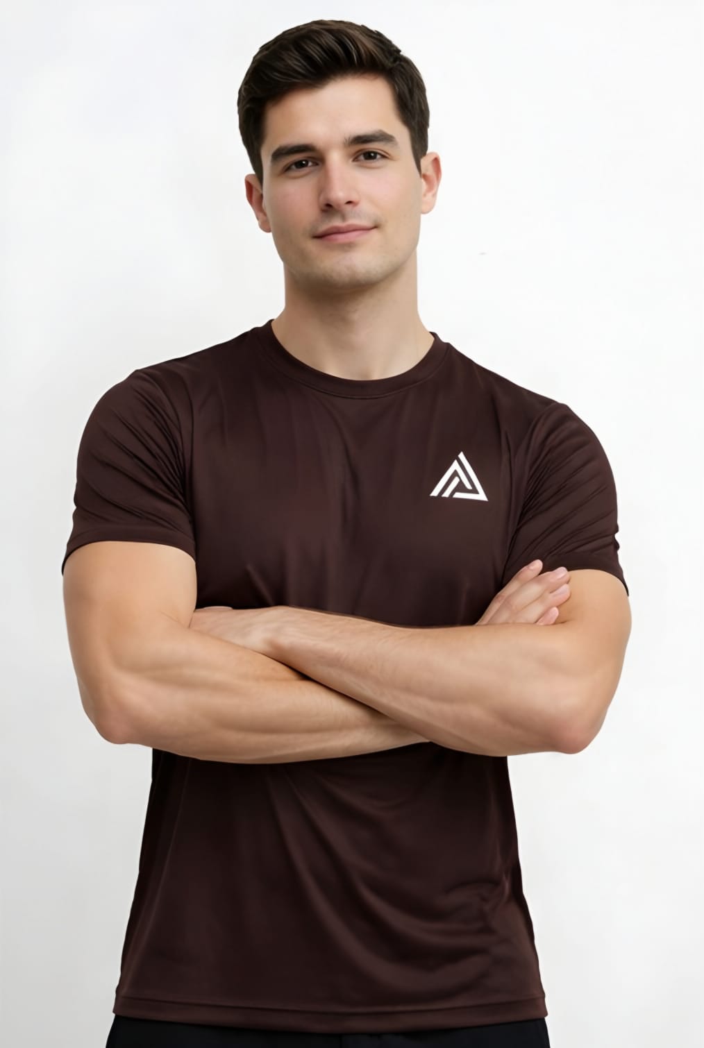 DEEP MOCHA BROWN | COTTON T-SHIRT